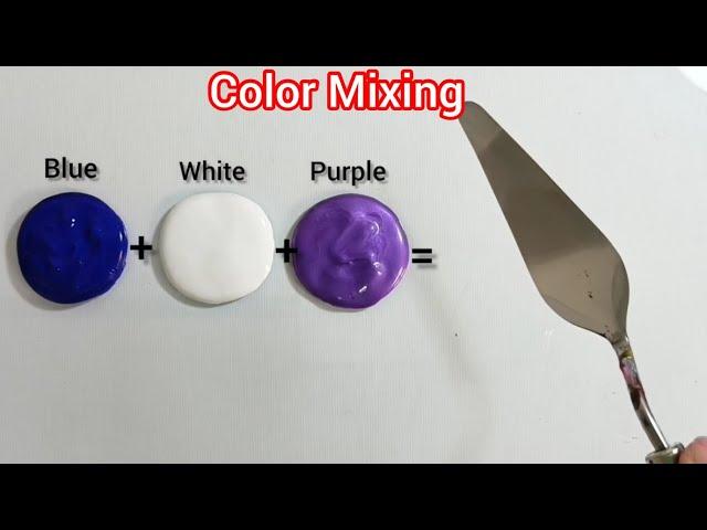 Guess the final color  | Satisfying video | Art video | Color mixing video | Paint mixing video
