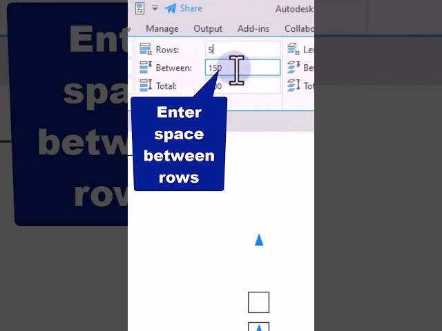 Array Objects In AutoCAD #array #autocad #autocadtutorial