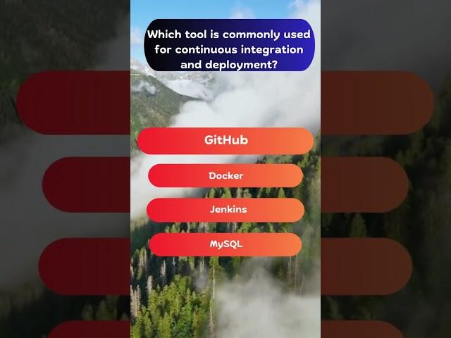  Which Tool is Commonly Used for Continuous Integration and Deployment? #computerbasics