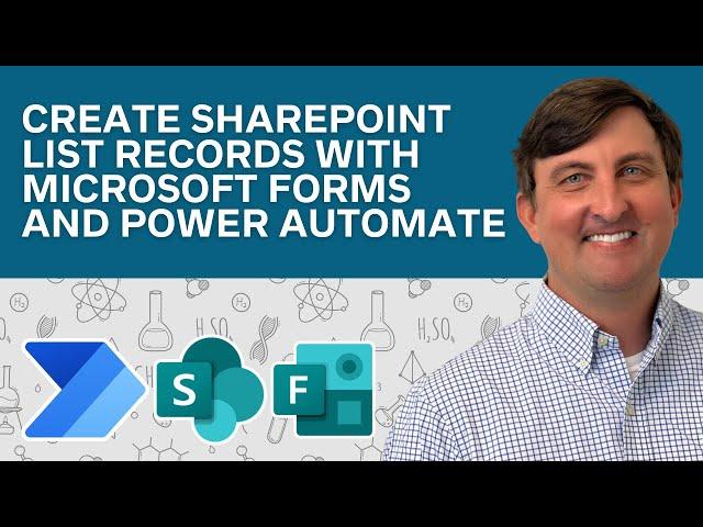 Create SharePoint list records with Microsoft Forms and Power Automate (Ep. 5)