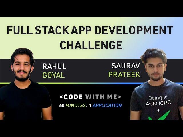 Code with Me | 1 Hour Coding Challenge | GeeksforGeeks