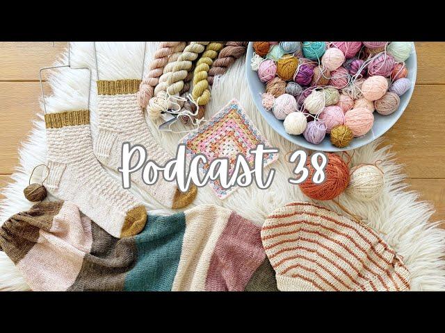 Emma C Makes // Podcast No.38 // Lots of Knitting & More Scrap Yarn