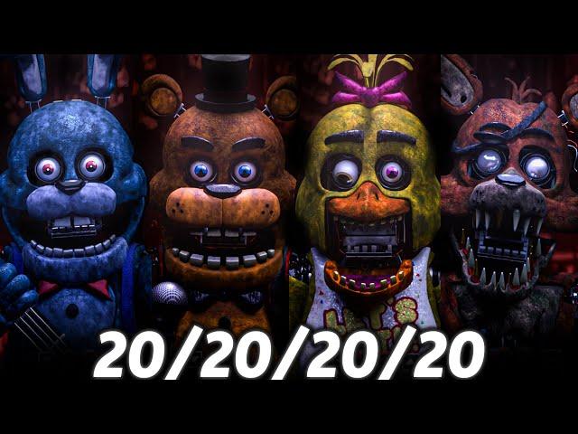 I Beat FNAF Plus 20/20/20/20 and Found Golden Freddy!