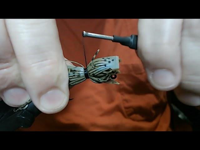 Weedless Compact Finesse Style Jig - BC-V (Blue Craw Version 5)