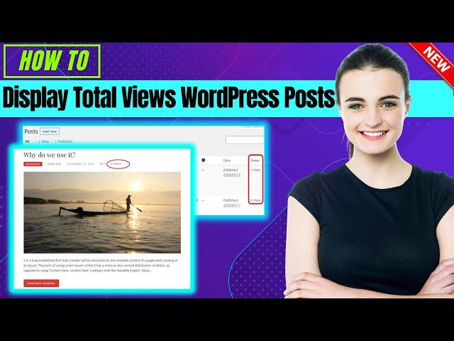 How To Add Post View Counter In WordPress 2025 | Display Total Views on WordPress Posts