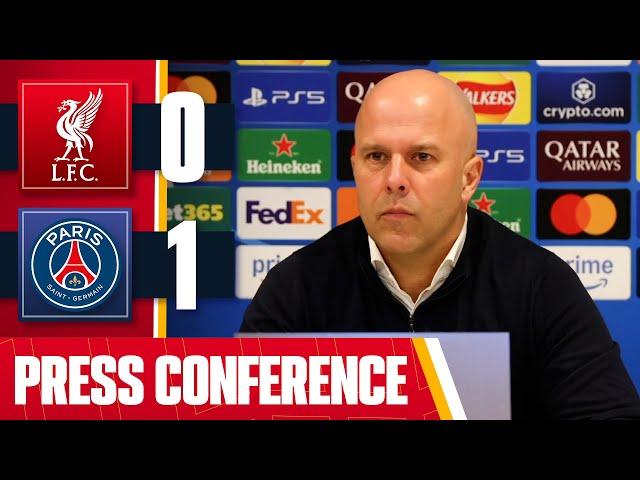 Arne Slot Post-Match Press Conference | Champions League | Liverpool 0-1 (agg.1-1) PSG (p1-4)