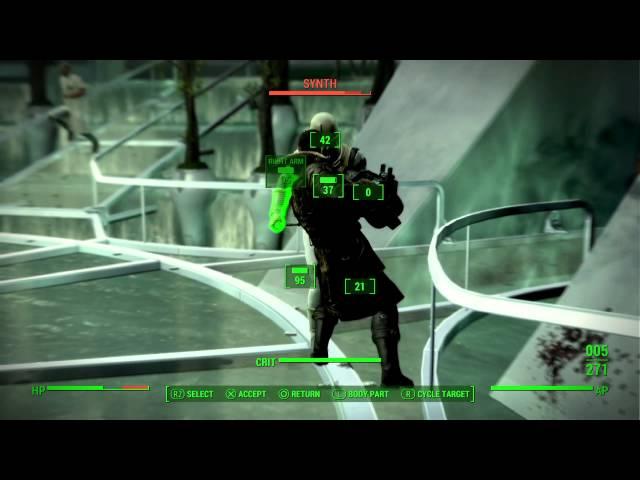 Fallout 4 Elder Maxson Body Slammed By A Synth.