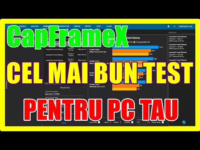 Cum Afli Ce Setari Iti Aduc Mai Multe FPS-uri In Jocuri Si Performante mai Bune / Benchmarking Tools