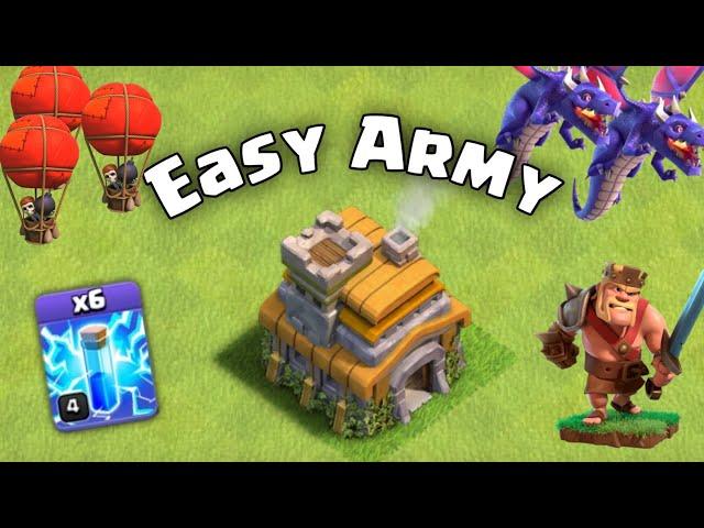 Easiest TH7 War Attack Strategy | Town Hall 7 Dragon Attack Strategy