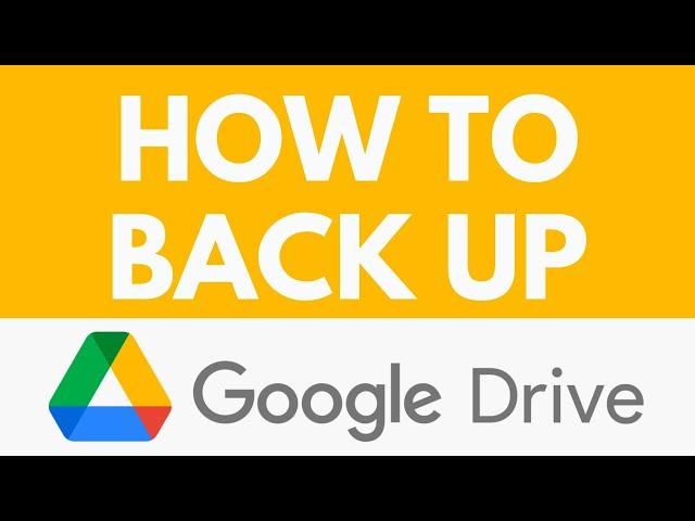 How To Backup Google Drive | Google Takeout Method | Google Drive Tutorial