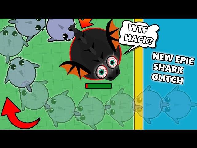 INSANE NEW MOPE.IO SHARK GLITCH! BE SUPERSONIC ON LAND & ARCTIC! EAGLE LAVA TROLL (Mope.io)