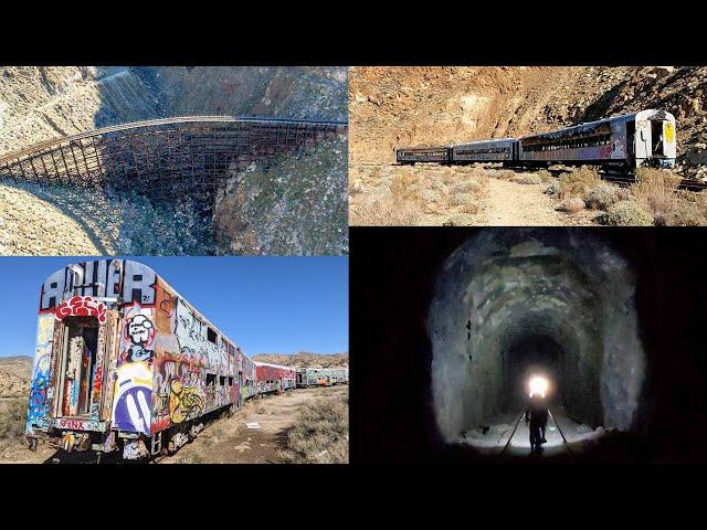 ABANDONED CALIFORNIA RAILROAD // Goat Canyon Trestle Bridge