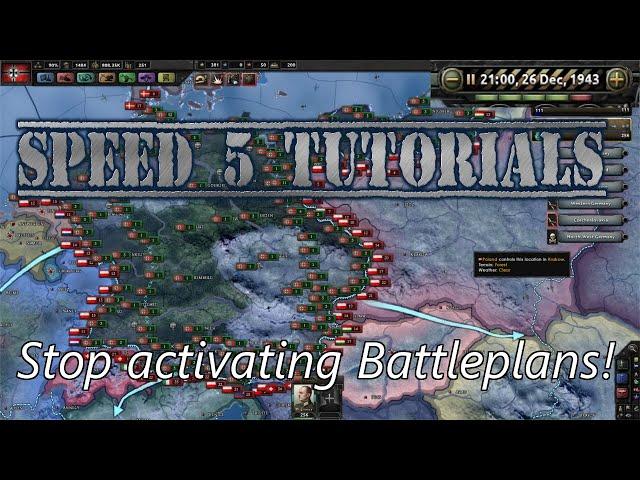 Stop Activating Battleplans you Muppets - Speed 5 Tutorials