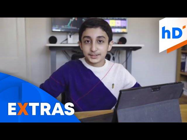 Niño gana más de $5 millones con su arte NFT | hoyDía | Telemundo