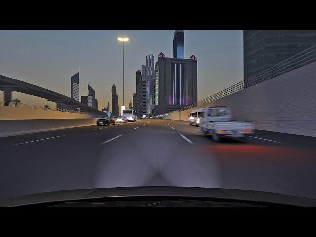 Assetto Corsa Insane Traffic AI - Sheikh Zayed Road Speedrun