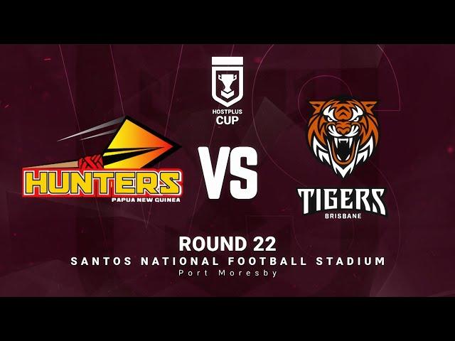 SP PNG Hunters vs Brisbane Tigers | Match Highlights | QRL Hostplus Cup | Round 22