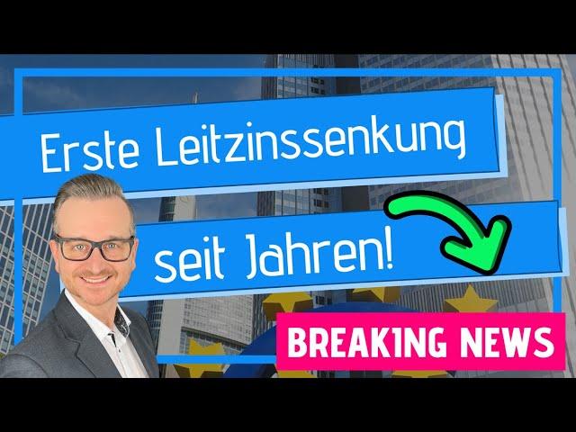 EZB senkt die Leitzinsen! Breaking news!