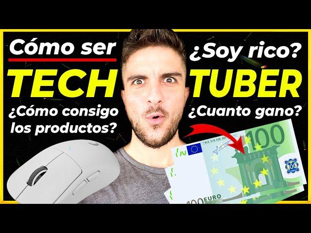  Cómo ser TECHTUBER ¿Vivir de YouTube? ¿Cuánto ganó? ¿Cómo empezar? ¿Colaborar con Marcas?