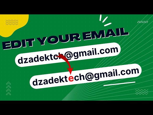 How to Change Gmail Address | Change Email tutorials