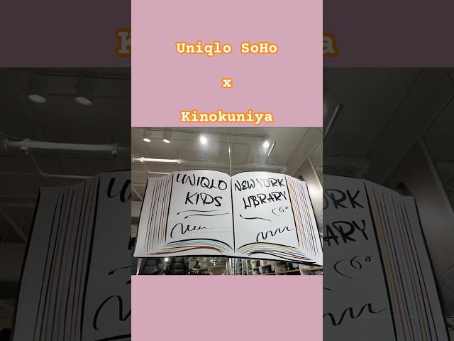 Uniqlo x Kinokuniya  #nyc #uniqlousa #nycshopping #filipinoinnewyork