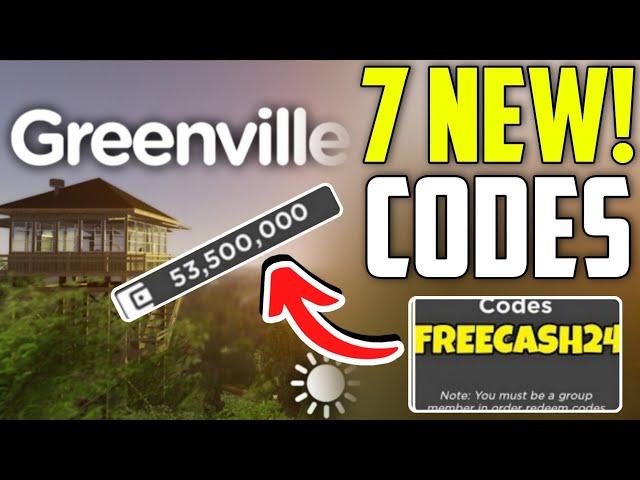 ️NEW CODES️ GREENVILLE CODES - GREENVILLE CODES 2024 - CODES FOR GRENVILLE