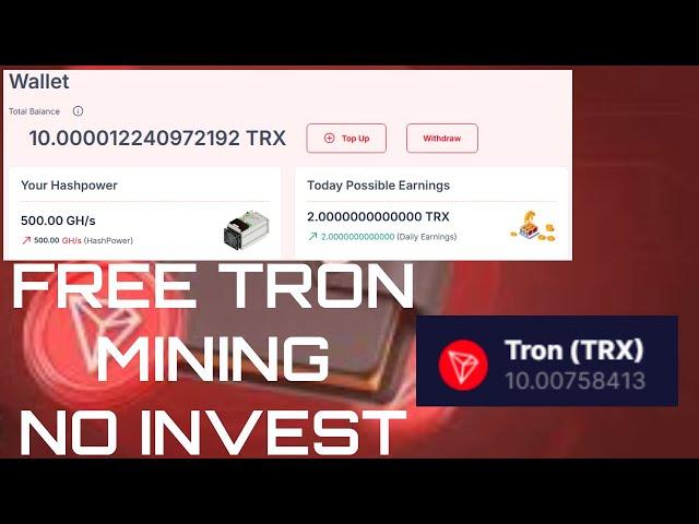 EARN FREE TRX MINING FAUCETPAY Instant Payouts - with or without Investment #btc #cryptocurrency