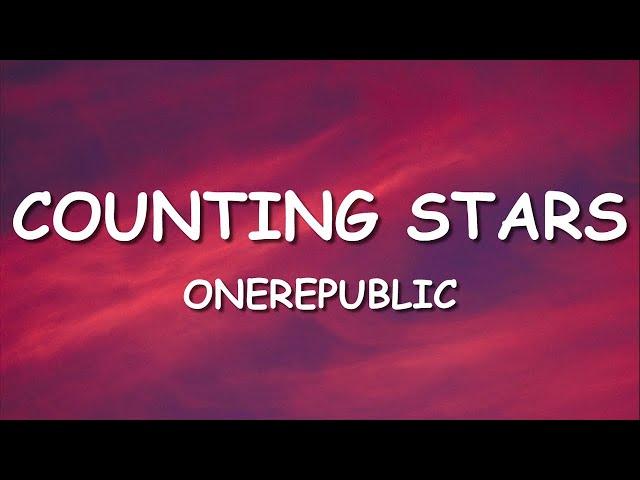 OneRepublic - Counting Stars (Lyrics)