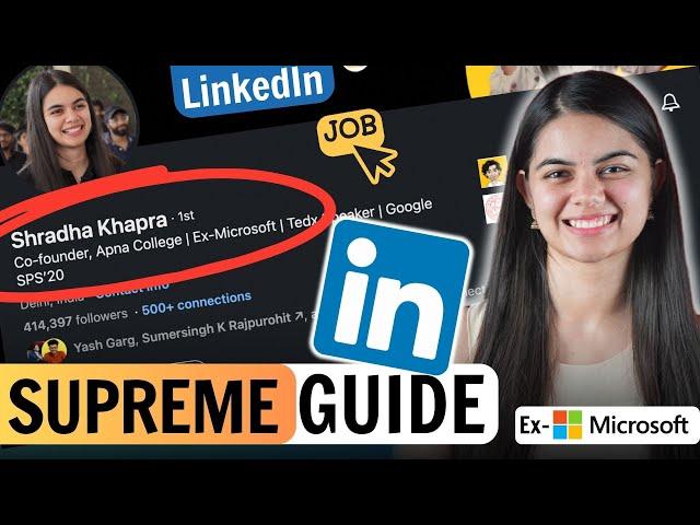 How to create a Great LinkedIn Profile in 2024 | for College Students