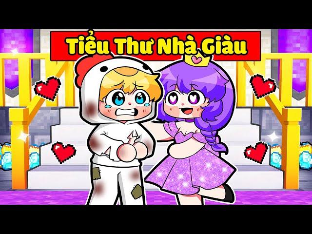 NABEE TIỂU THƯ NHÀ GIÀU LỠ THÍCH THẦM TÊN TÔ GÀ NHÀ NGHÈO TRONG MINECRAFT*NABEE TIỂU THƯ 