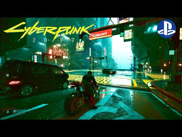 Cyberpunk 2077 | PS5 Upgrade Ray tracing Vs Performance Mode|4K 60 Gameplay