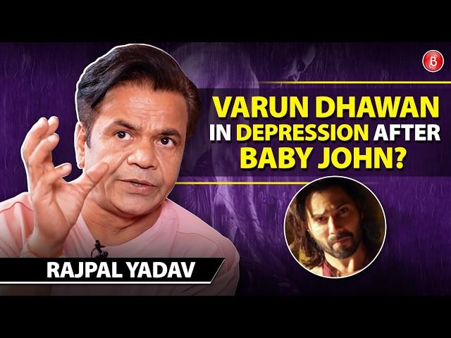 Rajpal Yadav on Varun Dhawan's depression, Baby John Box office, influencers & 25 years in Bollywood