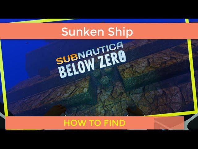 Subnautica Below Zero Exploring the Sunken Ship | Ship Wreck Salvage Part 1