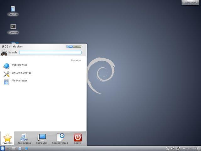 Linux Debian 7.8.0 KDE 64bit. Install and brief review.