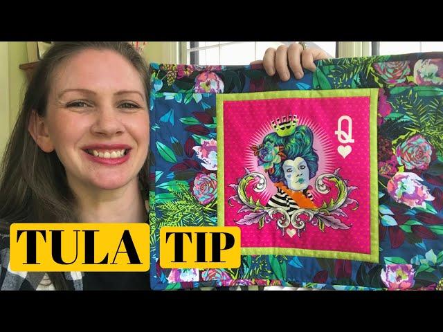 Tip to Using Tula Pink Fabric