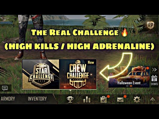 All about killing and winning | PUBG MOBILE (Crew Challenge Day 1}