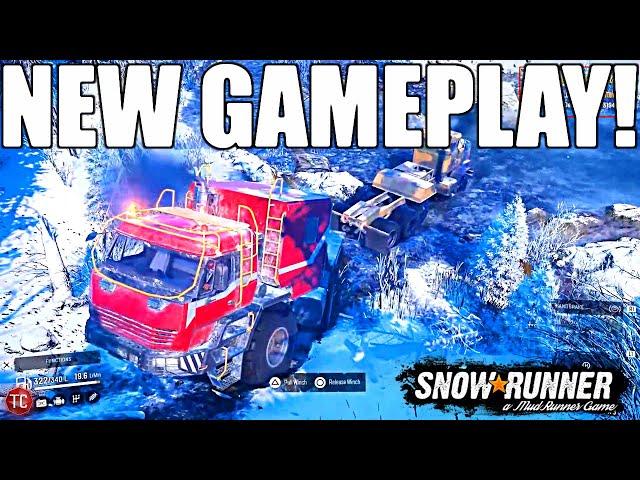 SnowRunner: NEW GAMEPLAY ANALYSIS! Everything YOU NEED TO KNOW!!