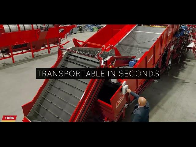 Streamline vegetable unloading with the Stinger hopper from Tong | Fully integrated Stinger elevator