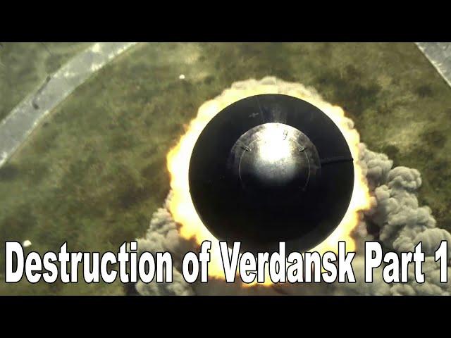 Warzone Nuke Explosion - Destruction of Verdansk Part 1 [HD 1080P]