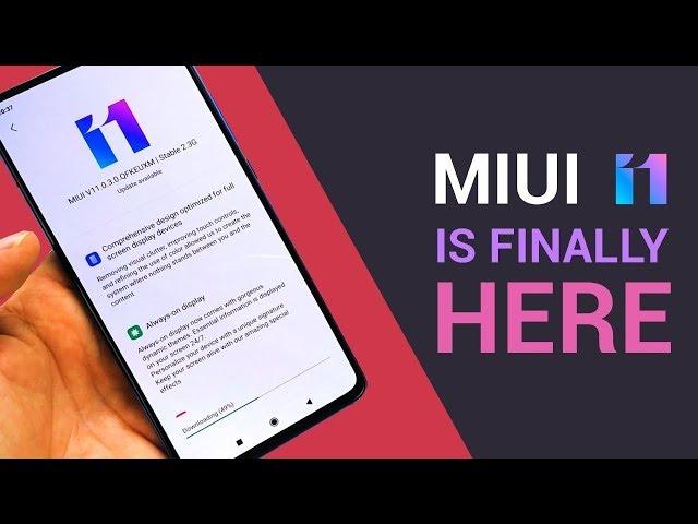 STABLE MIUI 11 arrived to Xiaomi Mi 9T Pro JUST NOW!