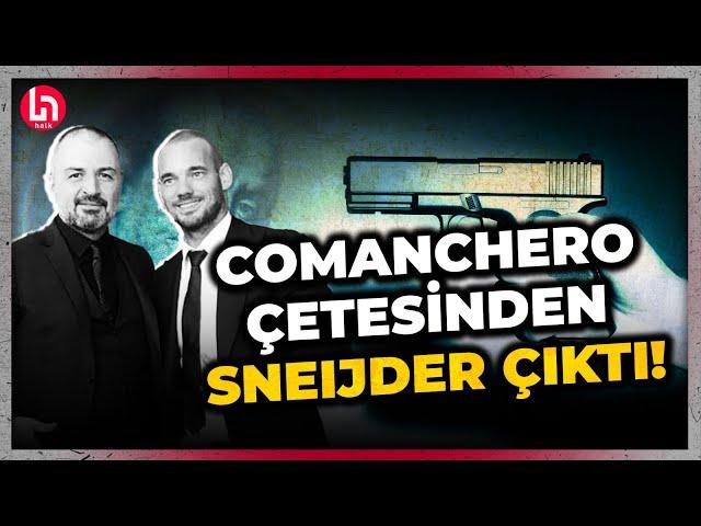 Galatasaray'ın eski yıldızı Sneijder, Comanchero çetesinin gizli ortağı çıktı!