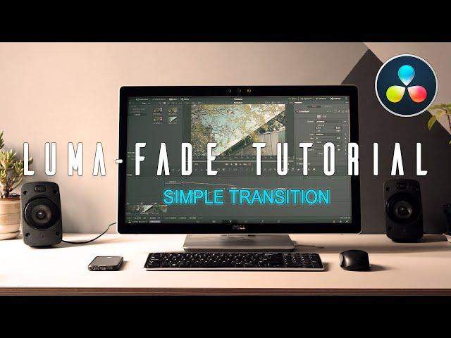 How to create a Luma Fade Transition in Davinci Resolve