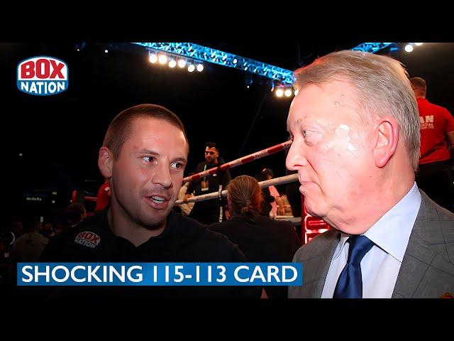 "This Has To Change!" - Frank Smith Tells Frank Warren Over Awful 115-113 Card