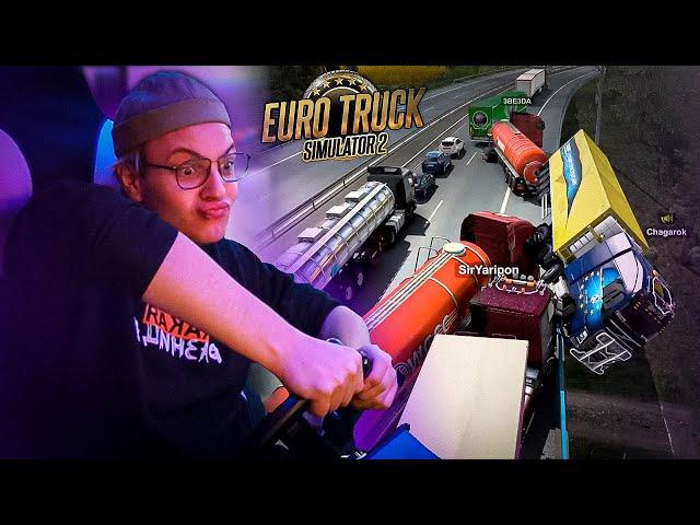 Вованыч СКИНУЛ ФУРУ С МОСТА | Euro Truck Simulator 2 | Нарезка стрима ФУГА TV