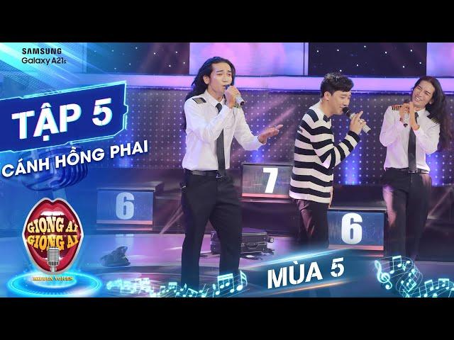 Giọng ải giọng ai 5 | Tập 5 BB Trần bất ngờ lộ diện & song ca cùng Trấn Thành ca khúc Cánh Hồng Phai