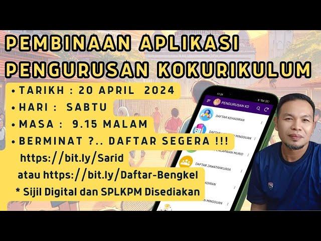  PEMBINAAN APLIKASI MOBILE - APLIKASI PENGURUSAN KOKURIKULUM