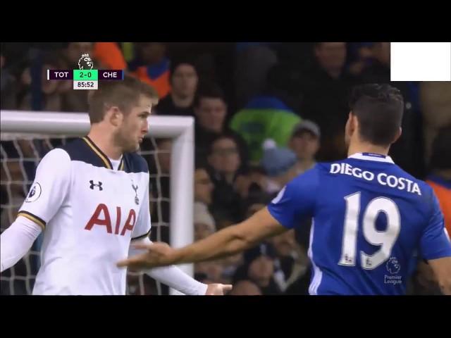 Costa vs Dier incident (Spurs 2-0 Chelsea 04/01/17)