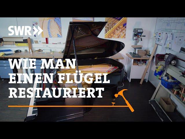 How to restore a grand piano | SWR Craftsmanship