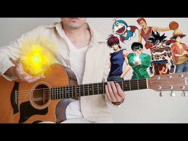 Top 20 Classic Anime OST (Guitar) 1990s-2000s