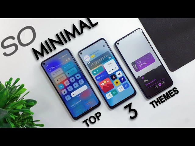 My Top 3 Best Minimal Themes that you should try | Best Theme for MIUI 12 /12.5 | HINDI | NixAndrow