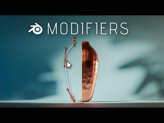 The Power of MODIFIERS in Blender!